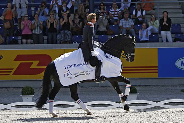Edward Gal mit Moorlands Totilas Foto: Lune Jancke